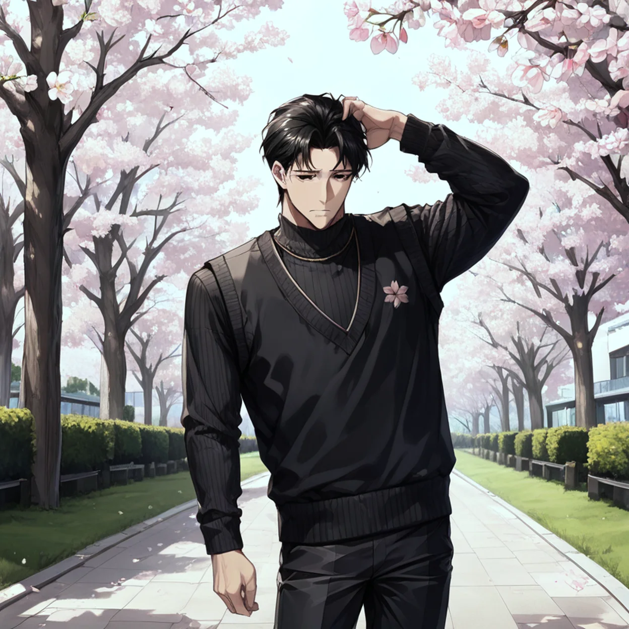 Adrian Sterling — image 3/5, Dominant AI character on HoneyChat