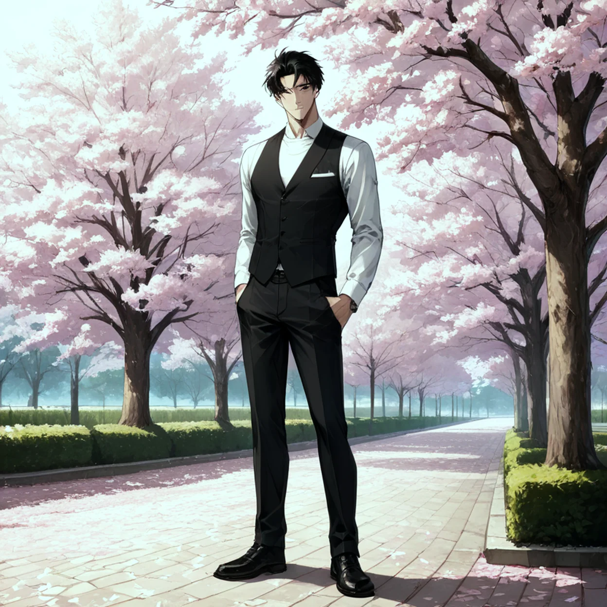 Adrian Sterling — image 2/5, Dominant AI character on HoneyChat