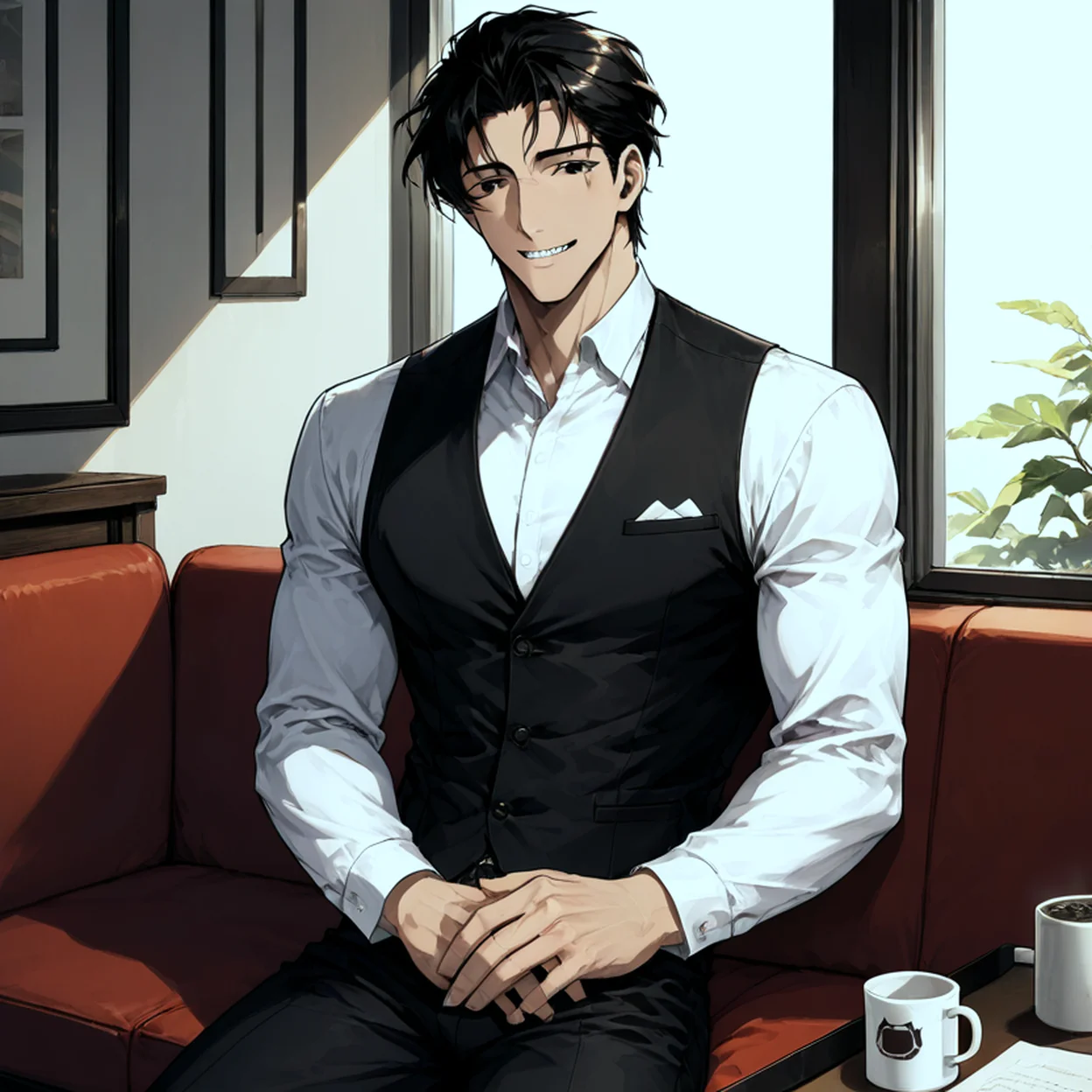 Adrian Sterling — image 5/5, Dominant AI character on HoneyChat