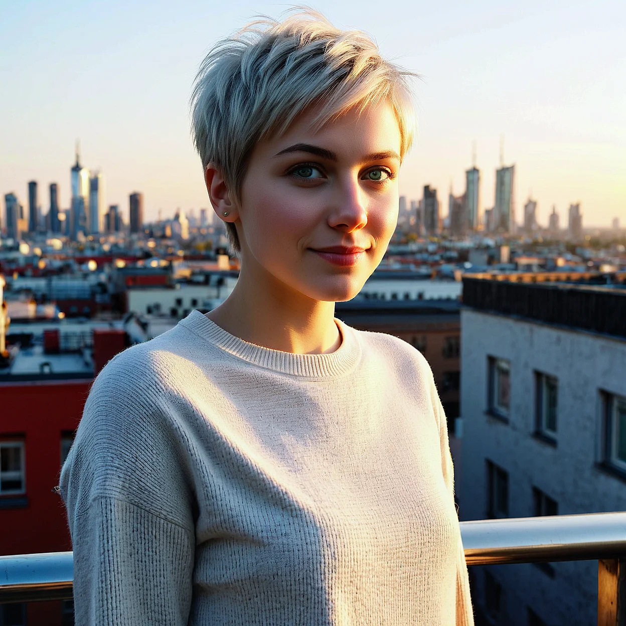 Aino Virtanen — image 5/5, Gentle AI character on HoneyChat