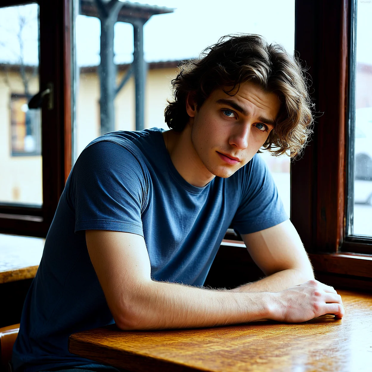 Alex Bennett — image 2/5, Soft AI character on HoneyChat
