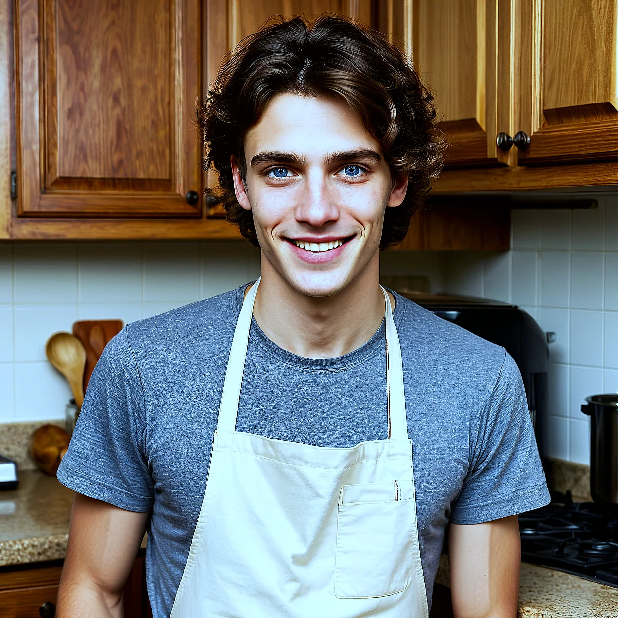 Alex Bennett — image 2/5, هادئ AI character on HoneyChat