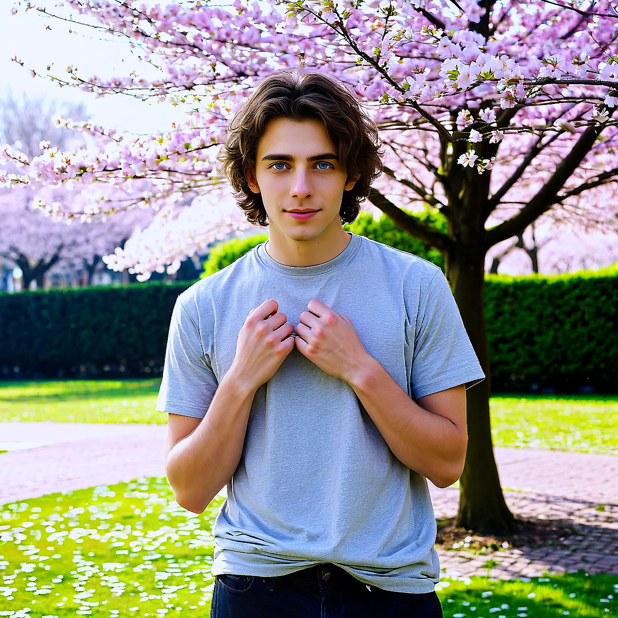 Alex Bennett — image 4/5, Soft AI character on HoneyChat
