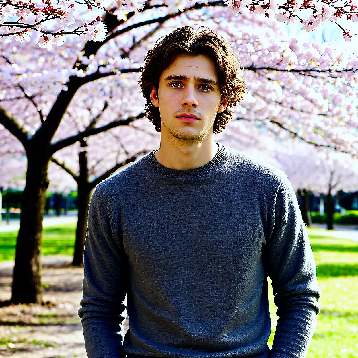 Alex Bennett — image 3/5, Soft AI character on HoneyChat