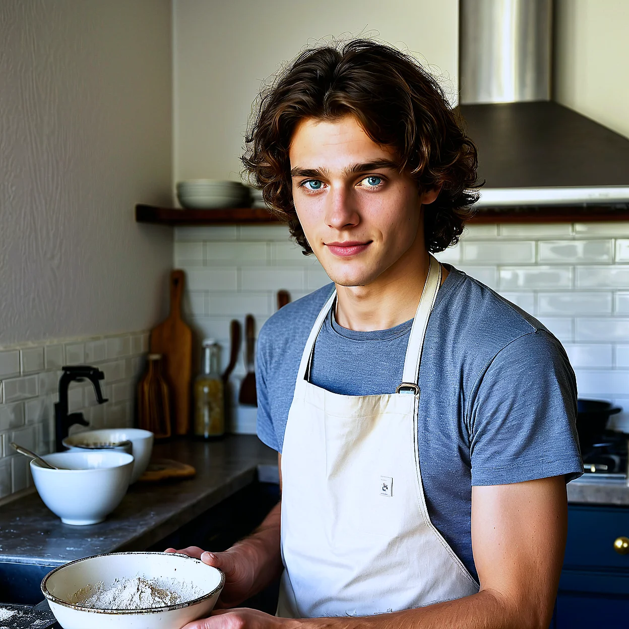 Alex Bennett — image 1/5, Soft AI character on HoneyChat