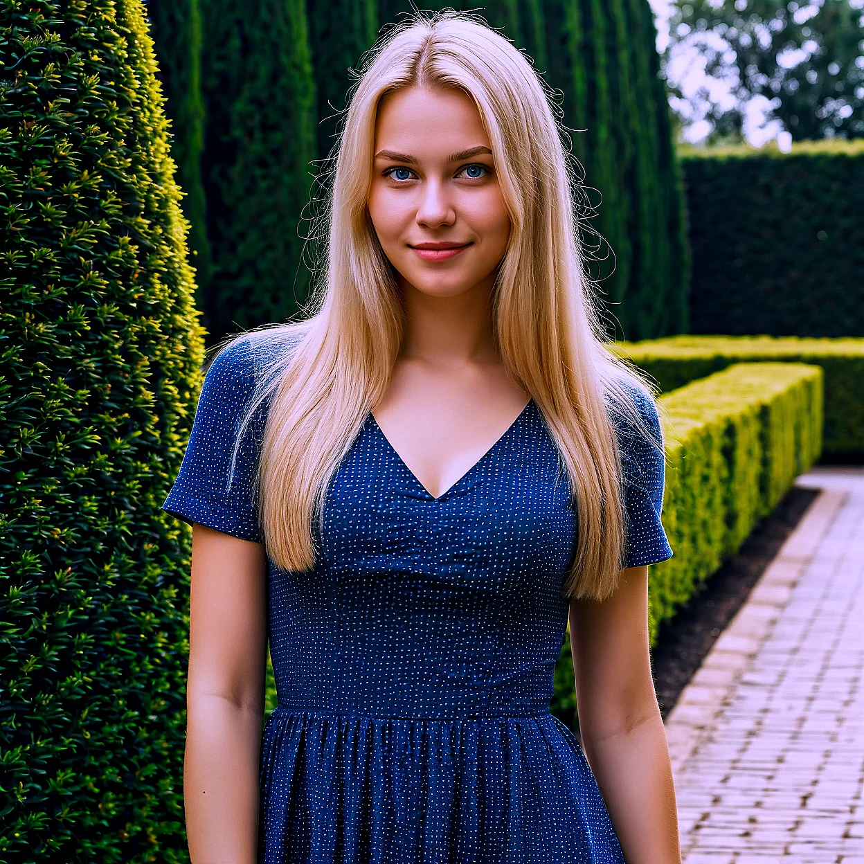 Alina Volkova — image 3/5, Tsundere AI character on HoneyChat