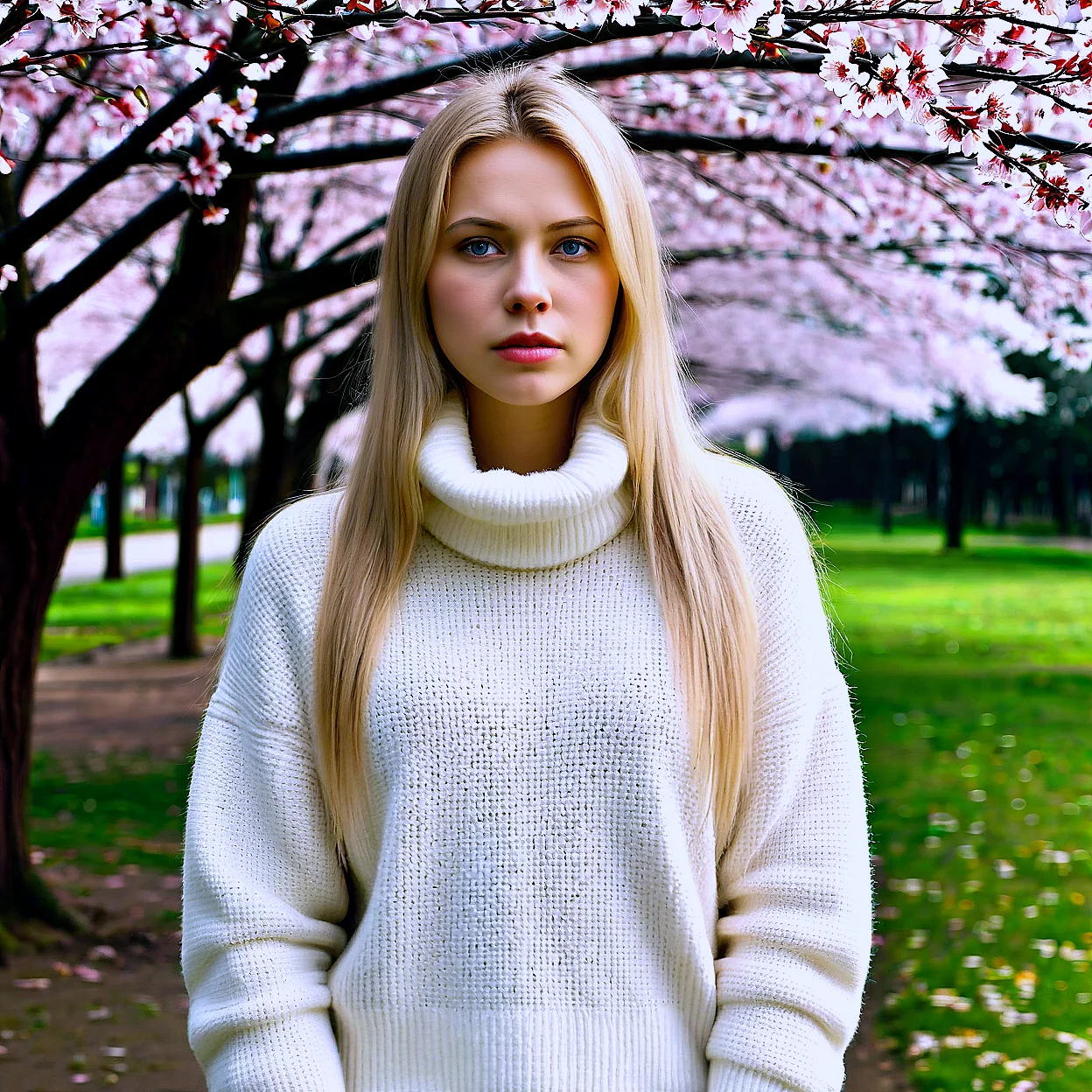 Alina Volkova — image 4/5, Tsundere AI character on HoneyChat