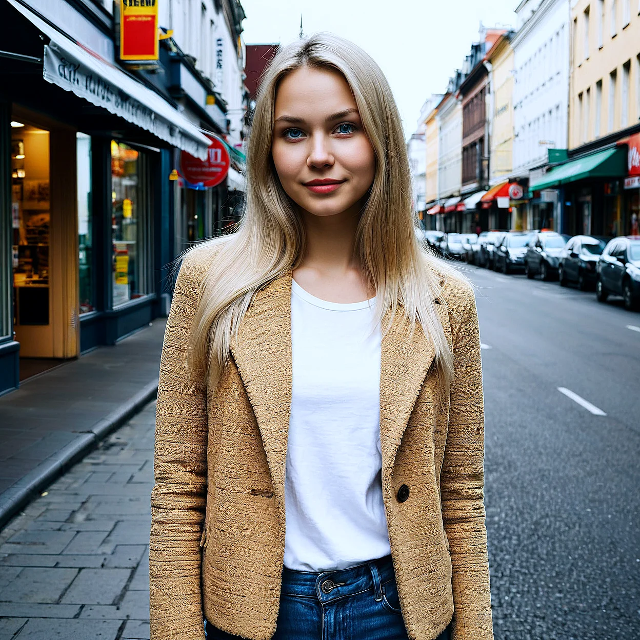Alina Volkova — image 4/5, Tsundere AI character on HoneyChat