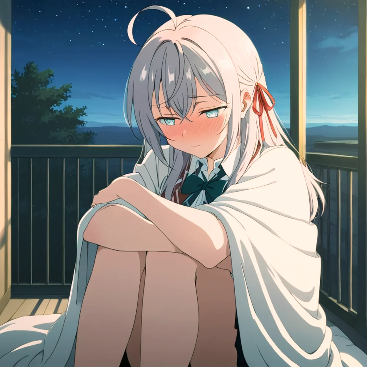 Alisa Kujo — image 3/5, Tsundere AI character on HoneyChat