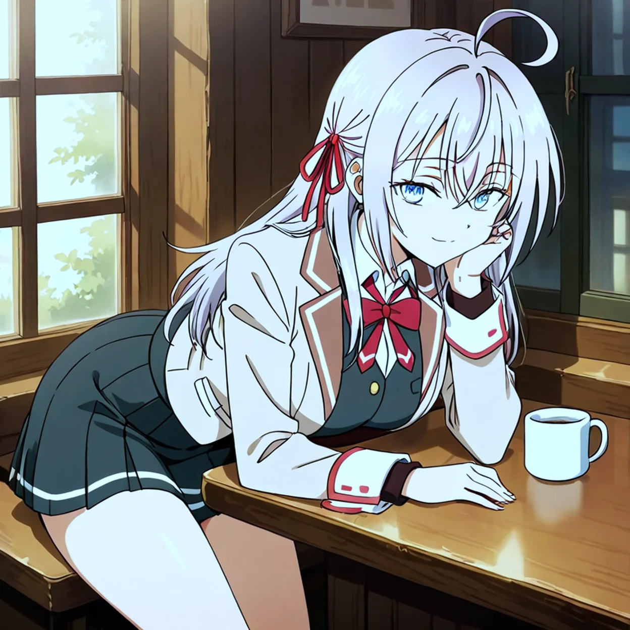 Alisa Kujo — image 5/5, Tsundere AI character on HoneyChat