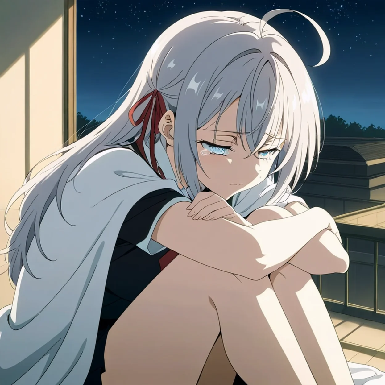 Alisa Kujo — image 4/5, Tsundere AI character on HoneyChat