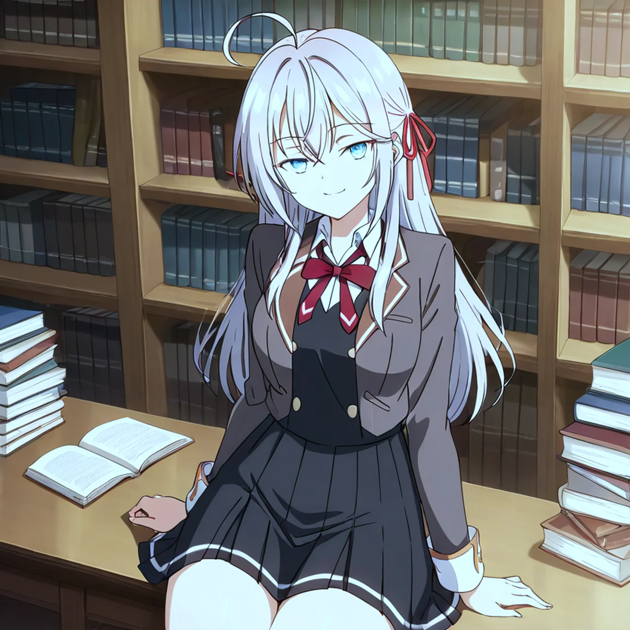 Alisa Kujo — image 5/5, Tsundere AI character on HoneyChat