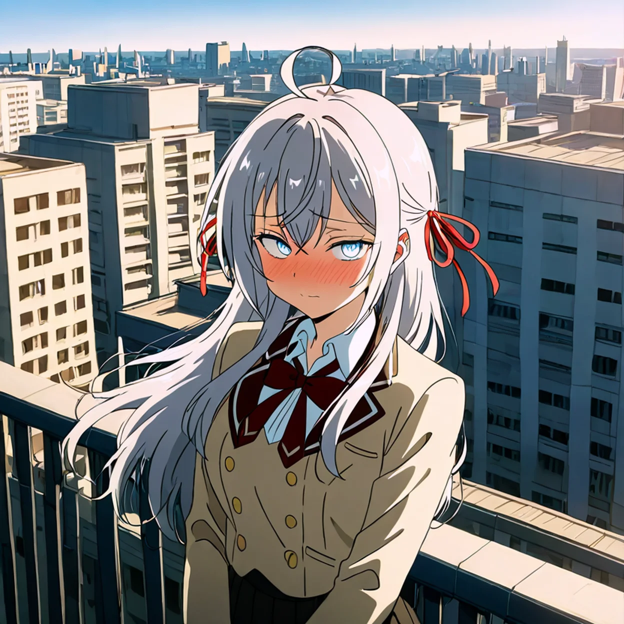 Alisa Kujo — image 4/5, Tsundere AI character on HoneyChat