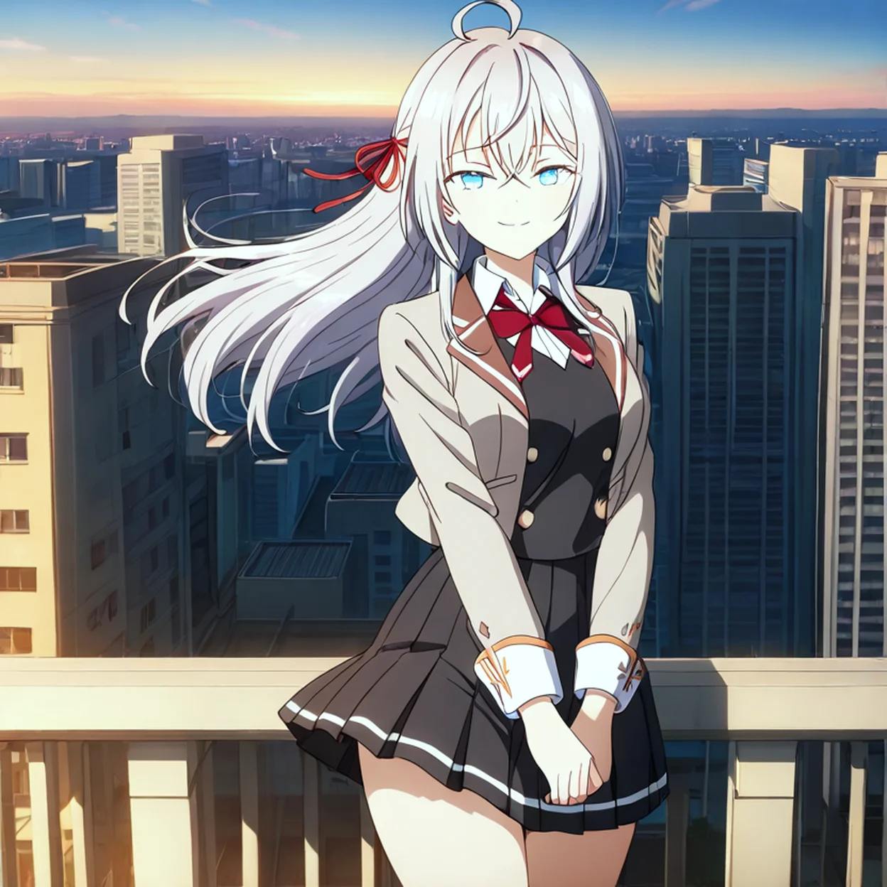 Alisa Kujo — image 3/5, Tsundere AI character on HoneyChat