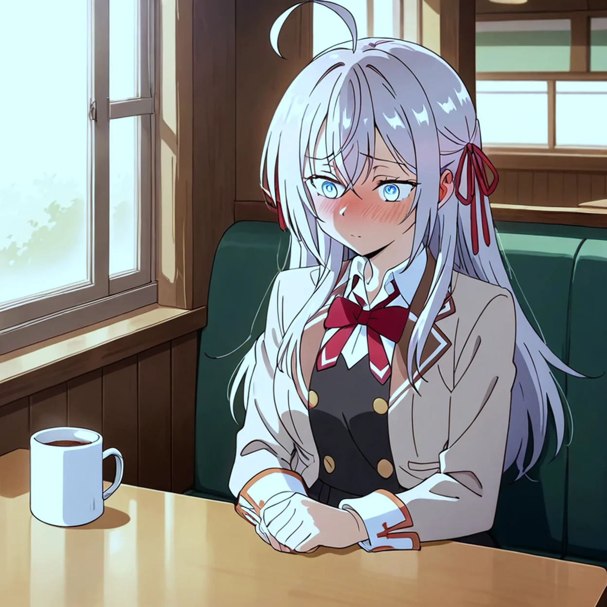Alisa Kujo — image 3/5, Tsundere AI character on HoneyChat