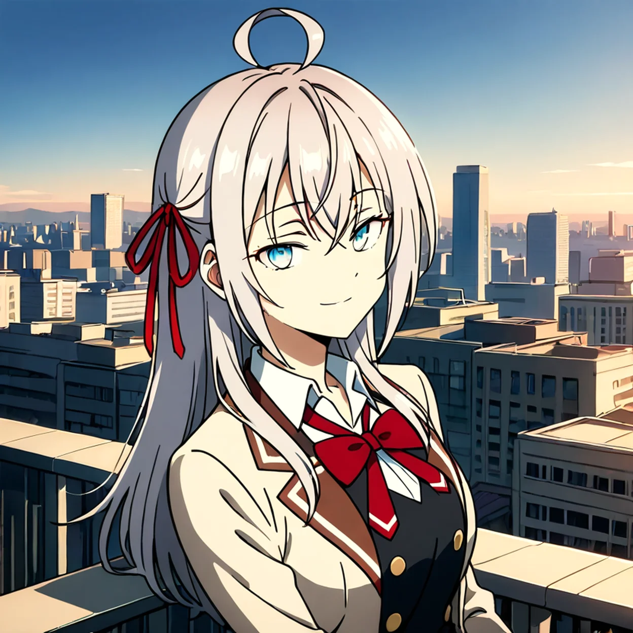 Alisa Kujo — image 2/5, Tsundere AI character on HoneyChat
