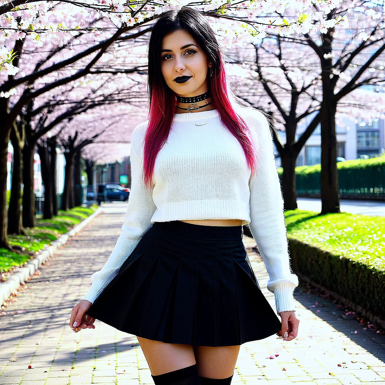 Alt Girl — image 2/5, ギャル AI character on HoneyChat