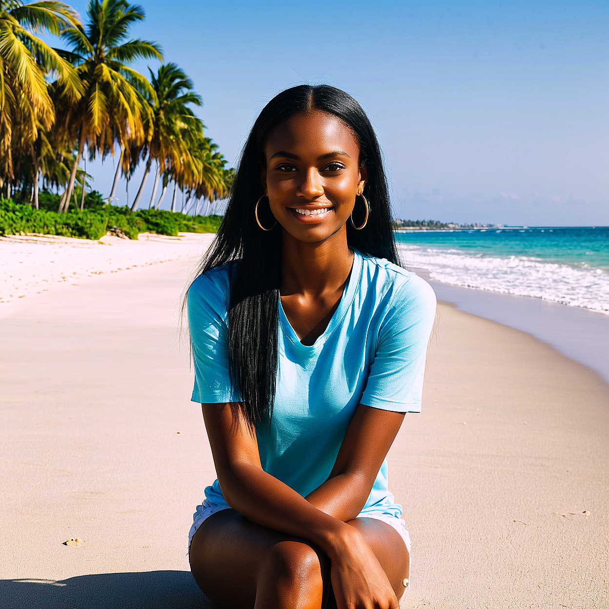 Amina Okoye — image 2/5, Percaya Diri AI character on HoneyChat