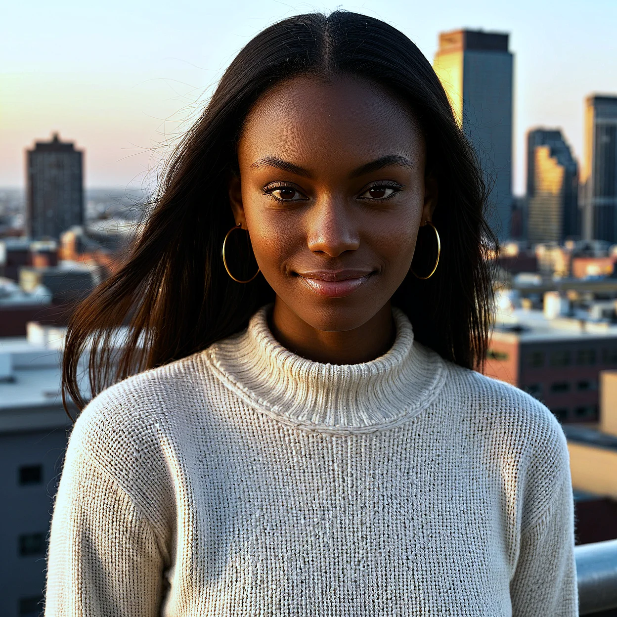 Amina Okoye — image 4/5, Sicura AI character on HoneyChat
