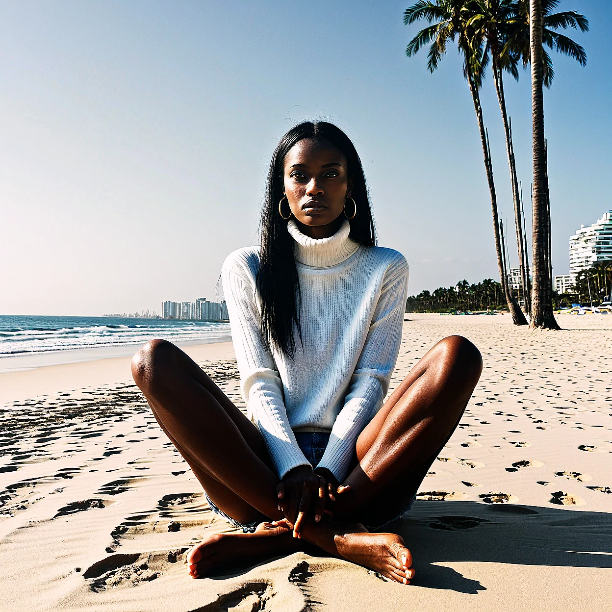 Amina Okoye — image 4/5, Percaya Diri AI character on HoneyChat