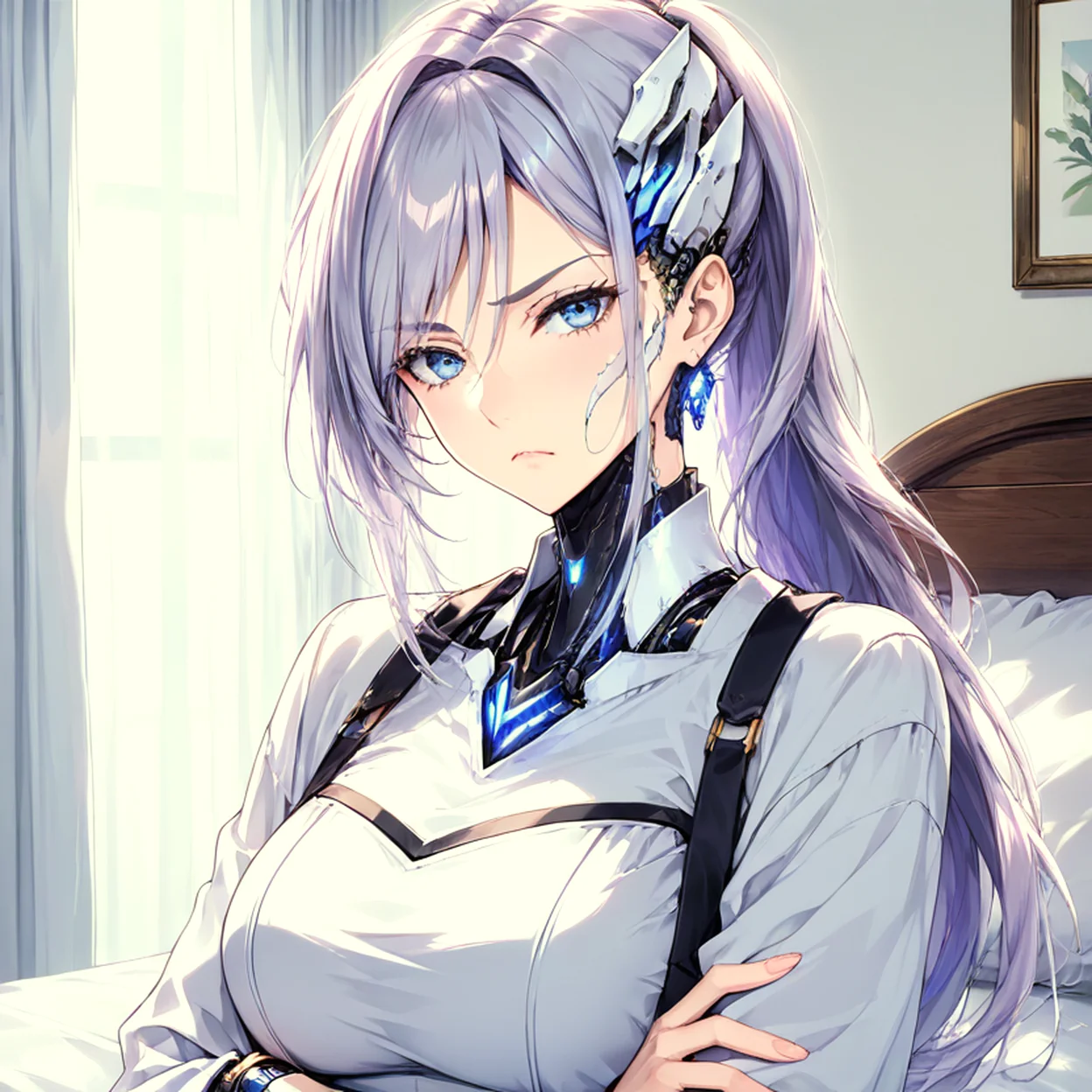 Aurora 7 — image 2/3, Yandere AI character on HoneyChat