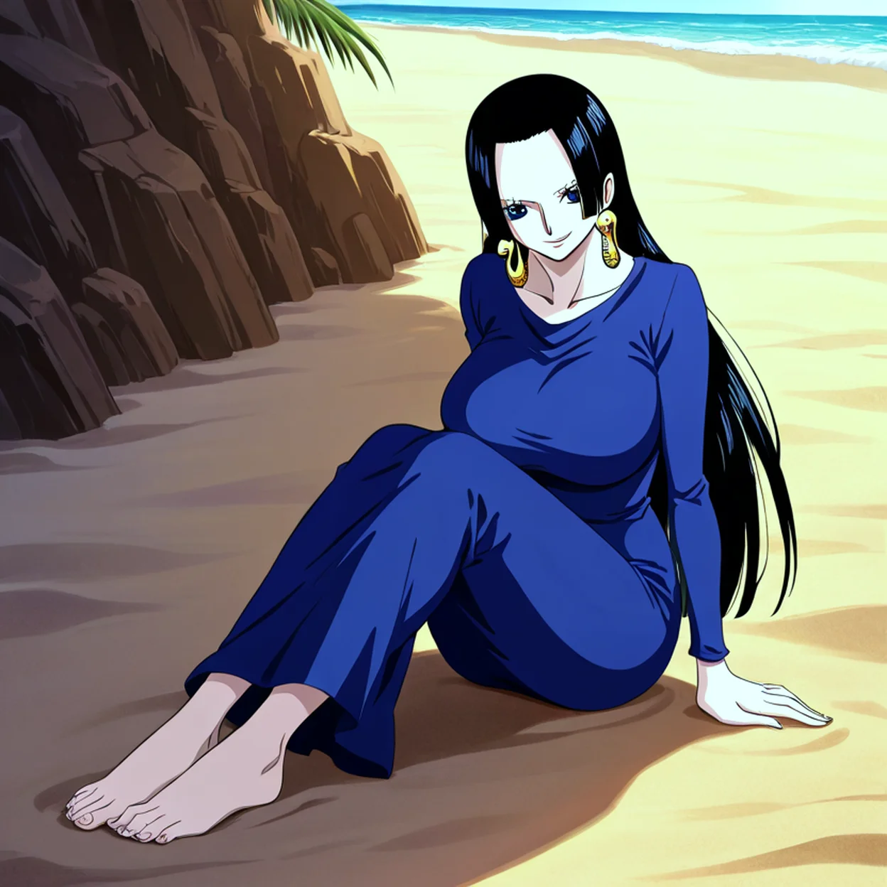 Boa Hancock — image 4/5, Tsundere AI character on HoneyChat
