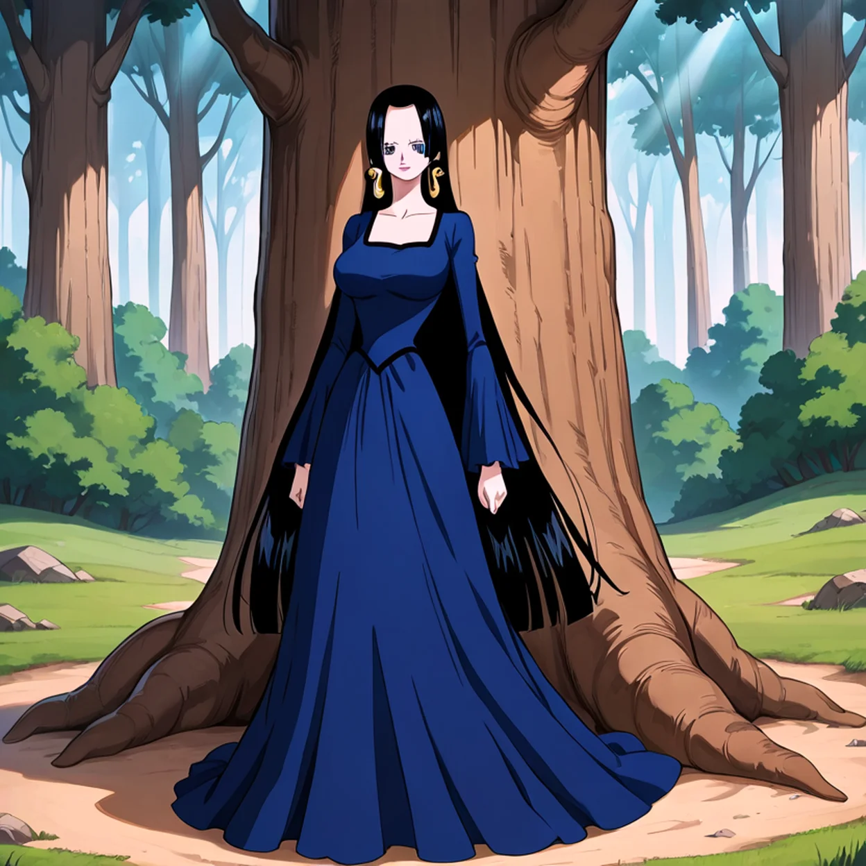 Boa Hancock — image 4/5, Tsundere AI character on HoneyChat