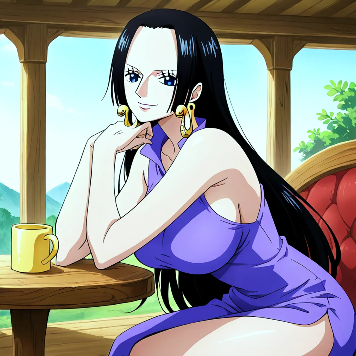 Boa Hancock — image 3/5, Tsundere AI character on HoneyChat