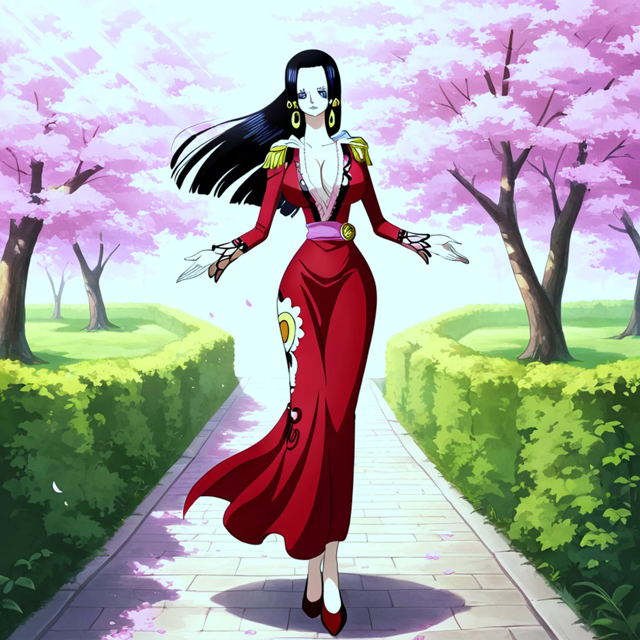 Boa Hancock — image 4/5, Tsundere AI character on HoneyChat