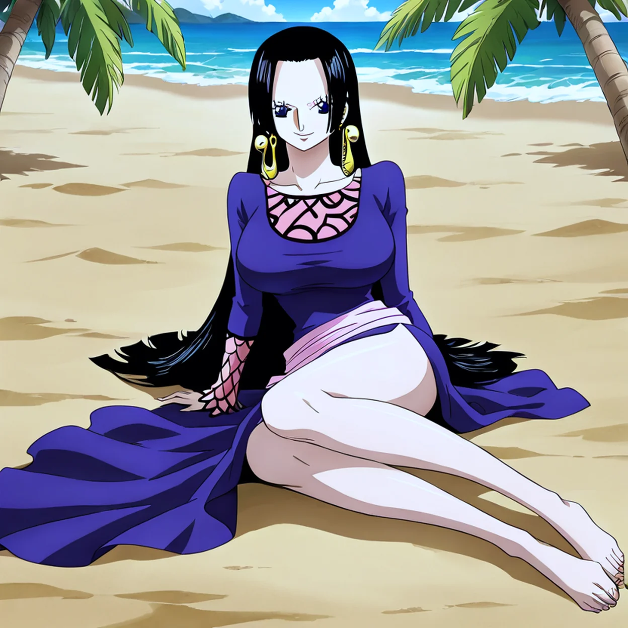 Boa Hancock — image 5/5, Tsundere AI character on HoneyChat