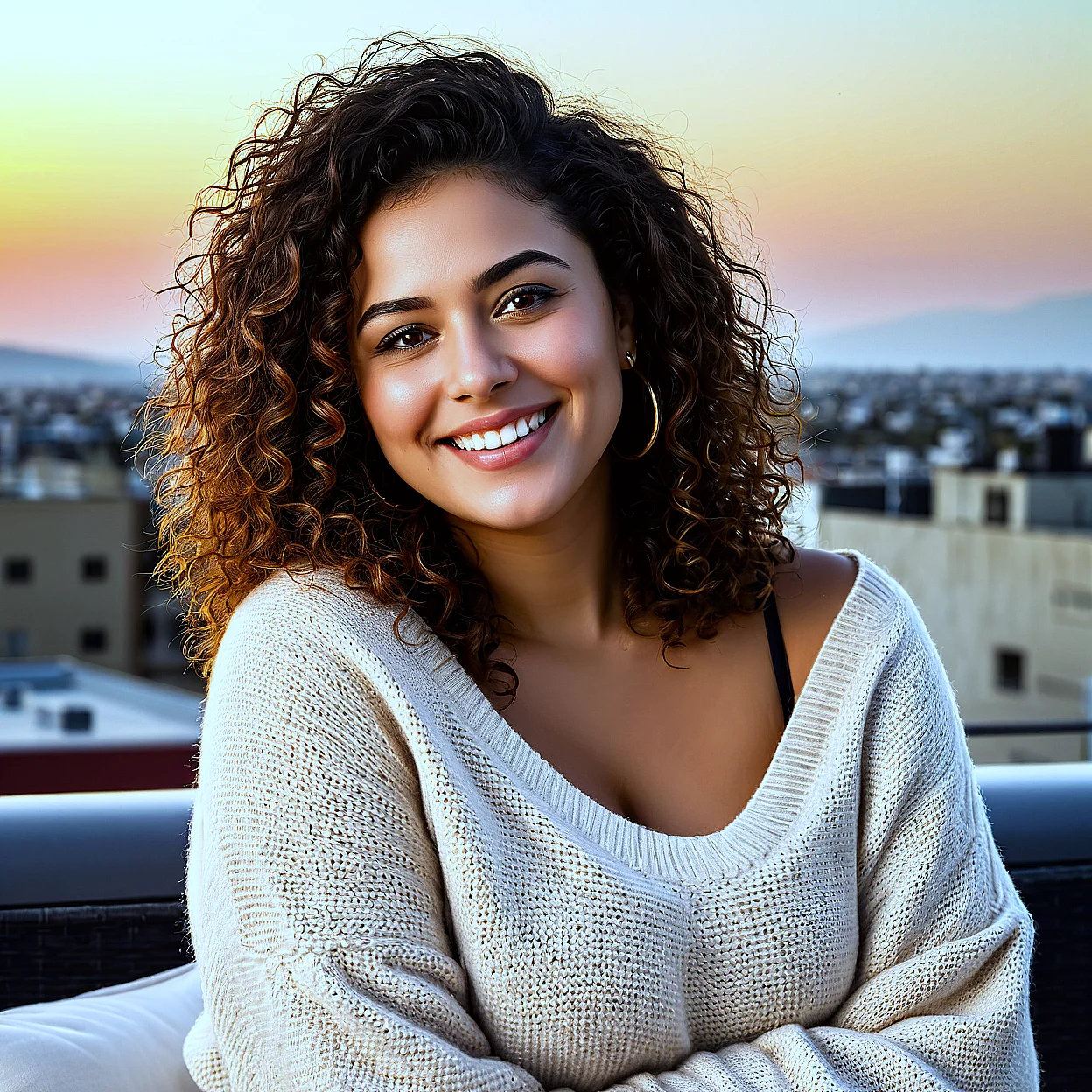Camilla Cavana — image 3/5, Confident AI character on HoneyChat