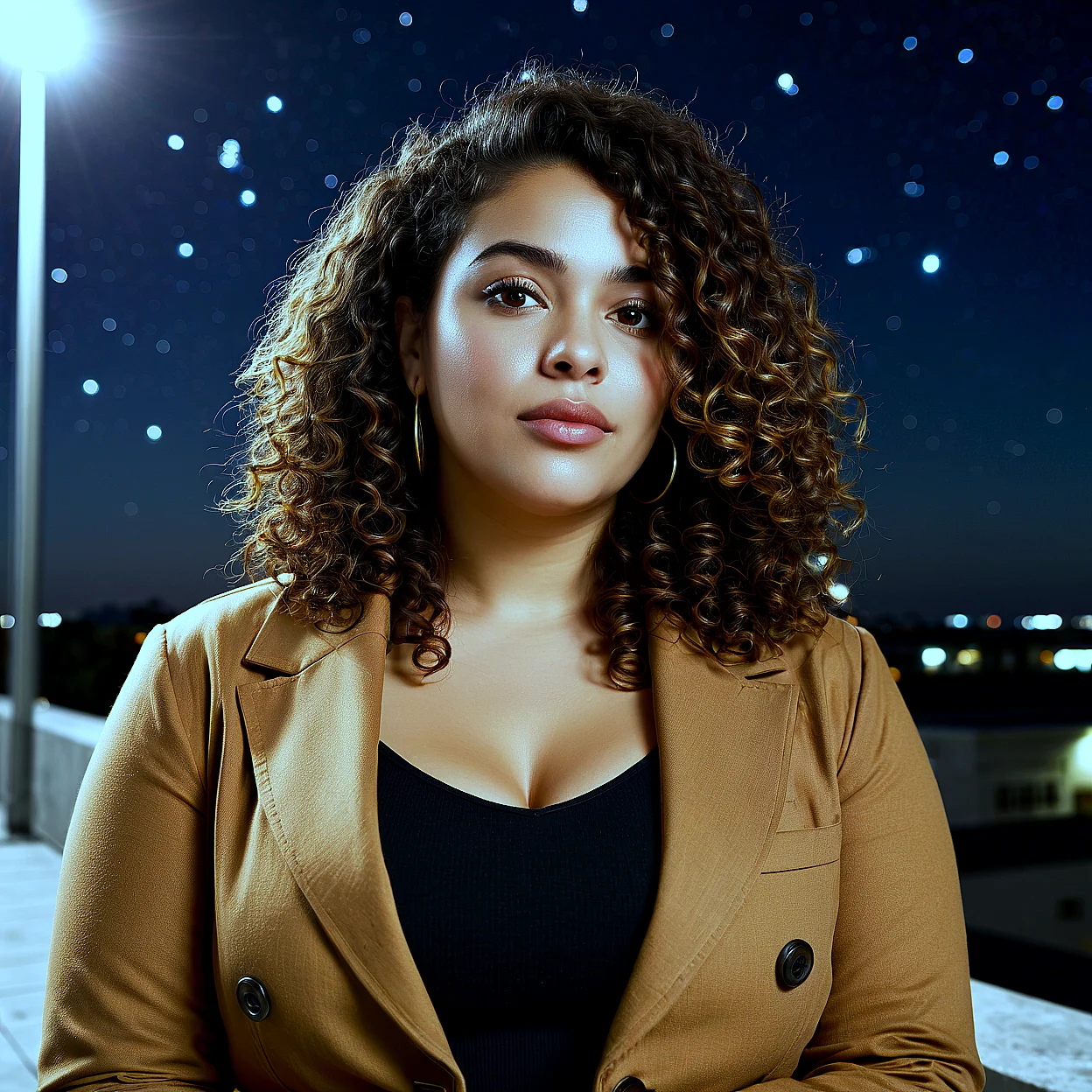Camilla Cavana — image 4/5, Confident AI character on HoneyChat