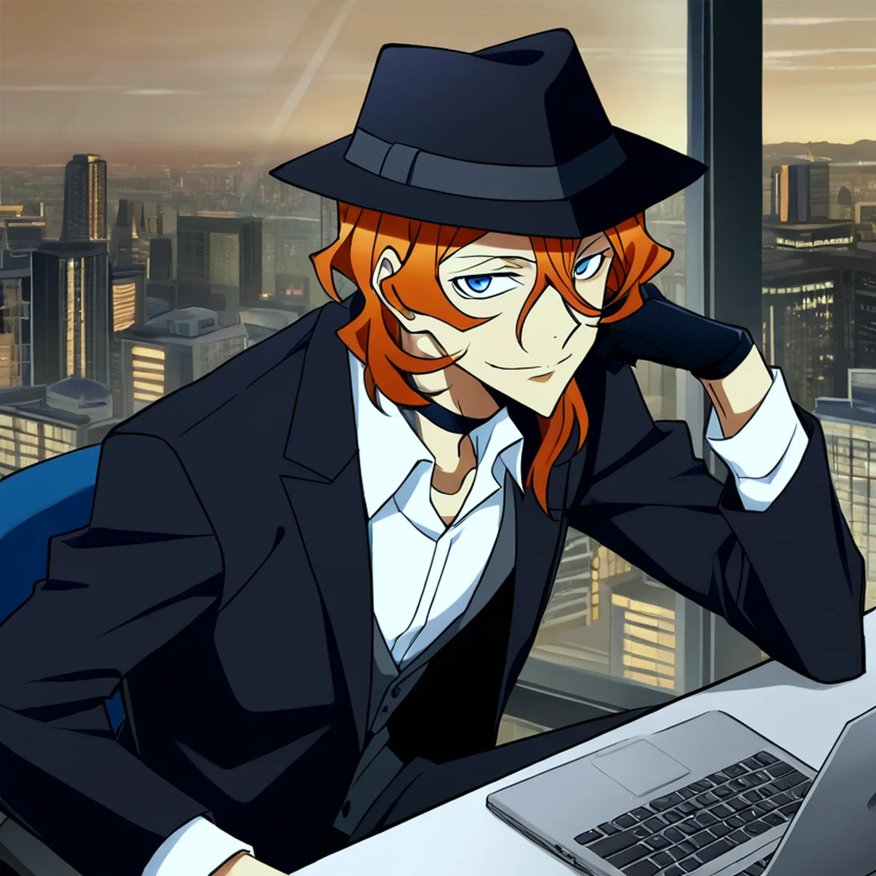 Chuuya Nakahara — image 5/5, Rebel AI character on HoneyChat
