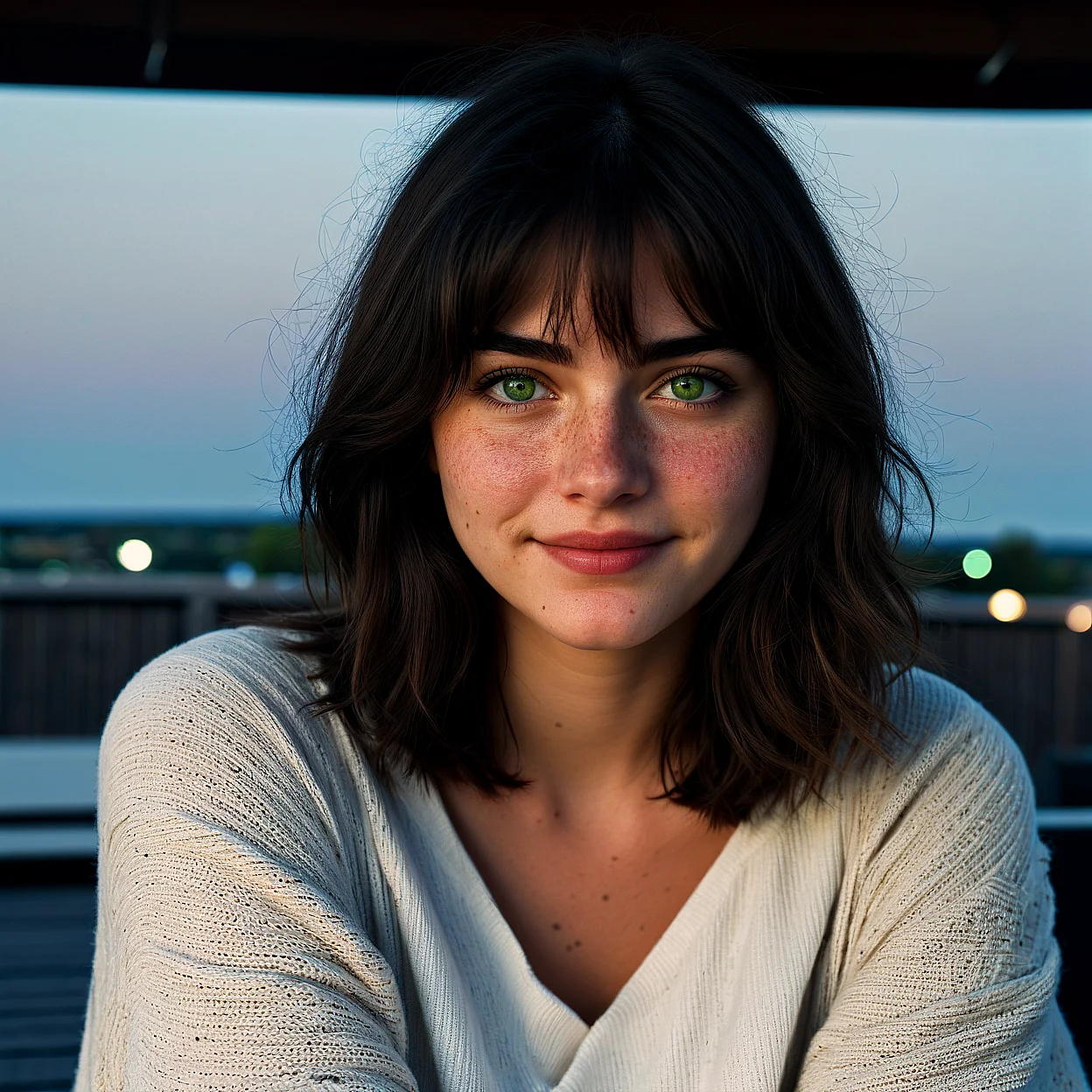 Clara Lima — image 3/5, Gentle AI character on HoneyChat
