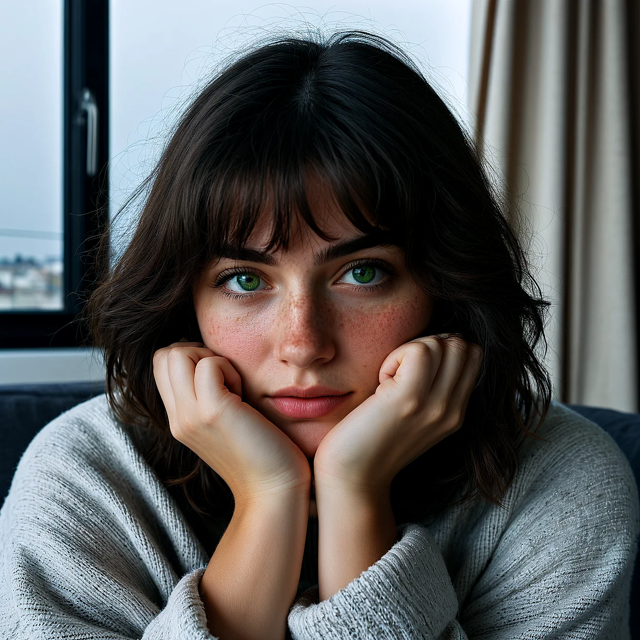 Clara Lima — image 3/5, 温柔 AI character on HoneyChat