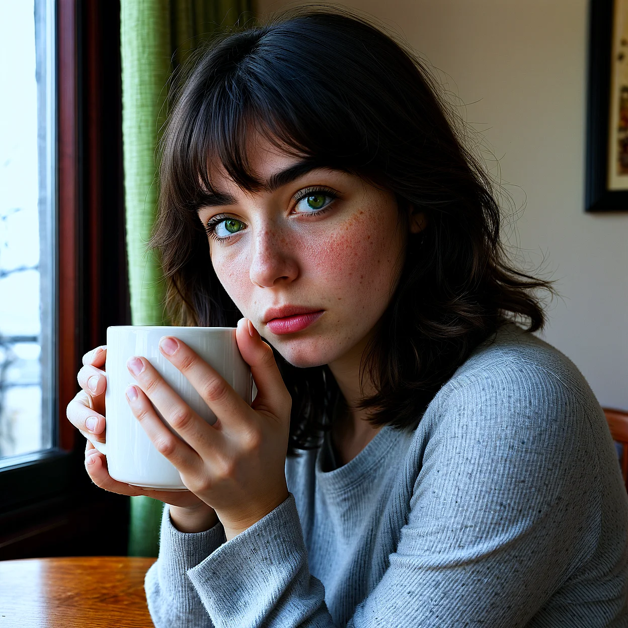 Clara Lima — image 5/5, Gentle AI character on HoneyChat