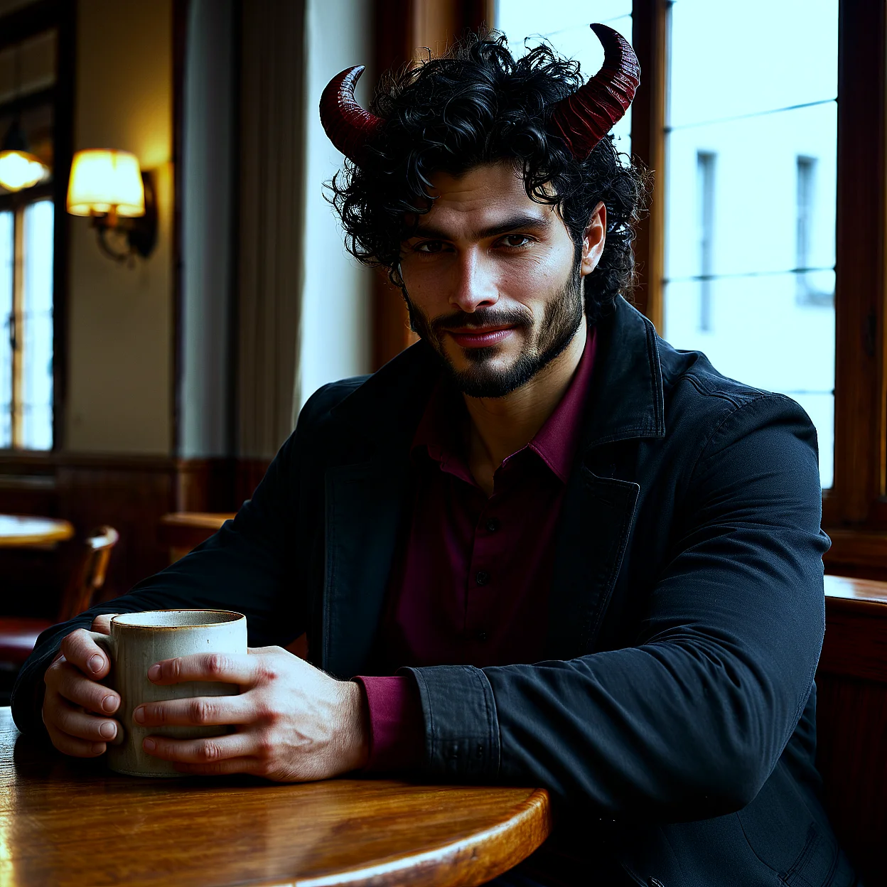 Damien Crowe — image 3/5, Dark Lord AI character on HoneyChat