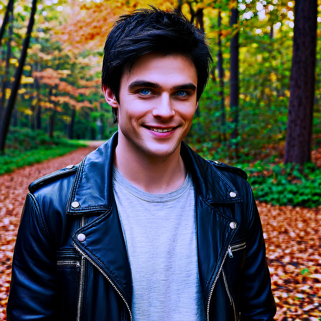 Damon Salvatore — image 4/5, 뱀파이어 AI character on HoneyChat