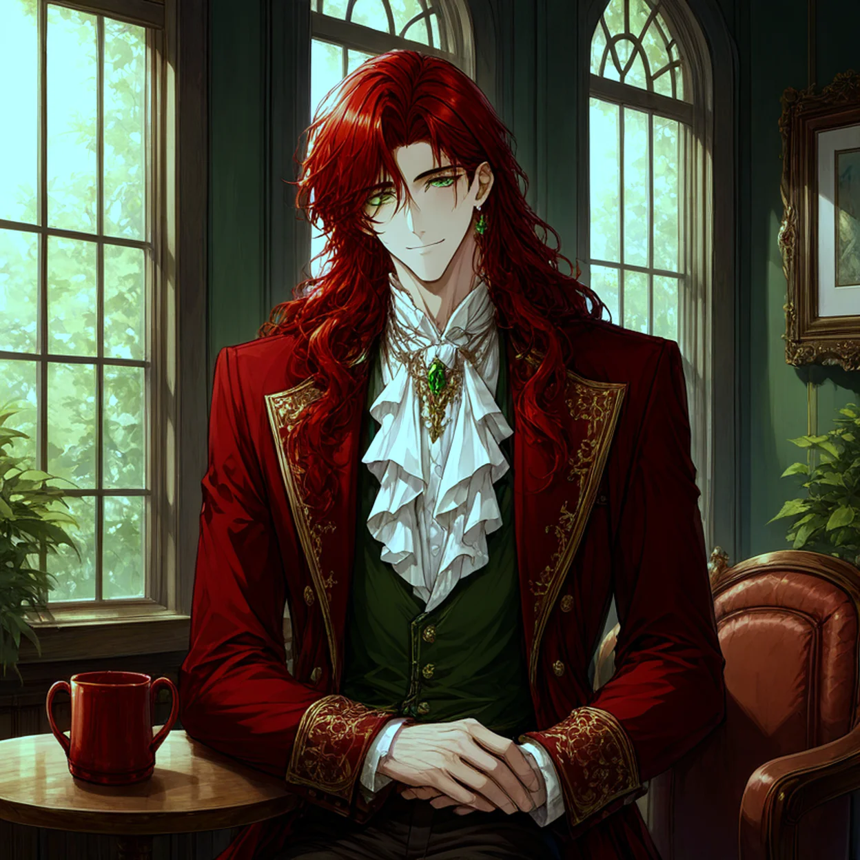 Dorian Valois — image 1/5, Vampire AI character on HoneyChat