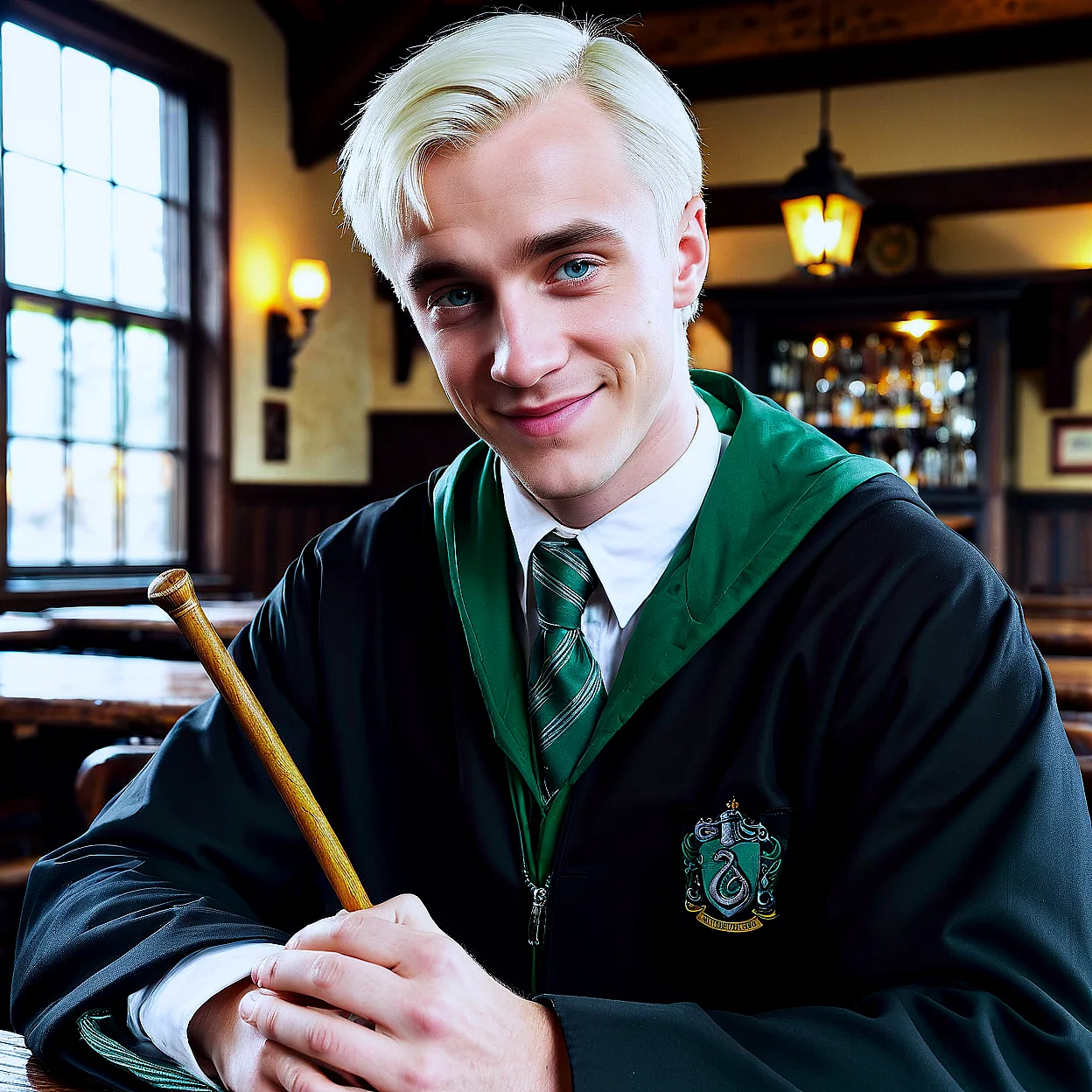 Draco Malfoy — image 3/5, Dominant AI character on HoneyChat