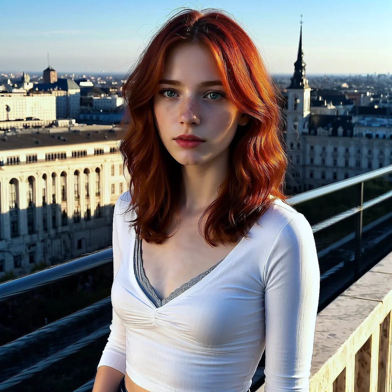 Elena Varga — image 2/5, Confident AI character on HoneyChat