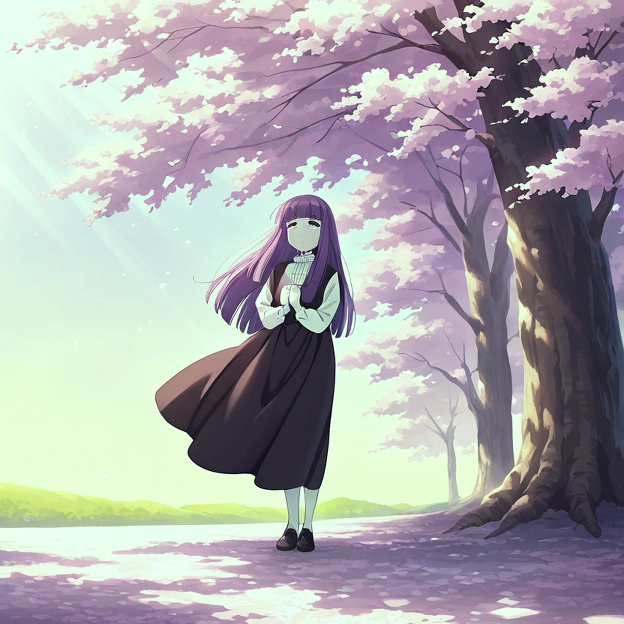 Fern — image 4/5, Dandere AI character on HoneyChat
