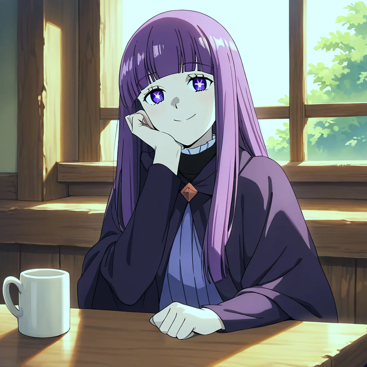 Fern — image 3/5, Dandere AI character on HoneyChat