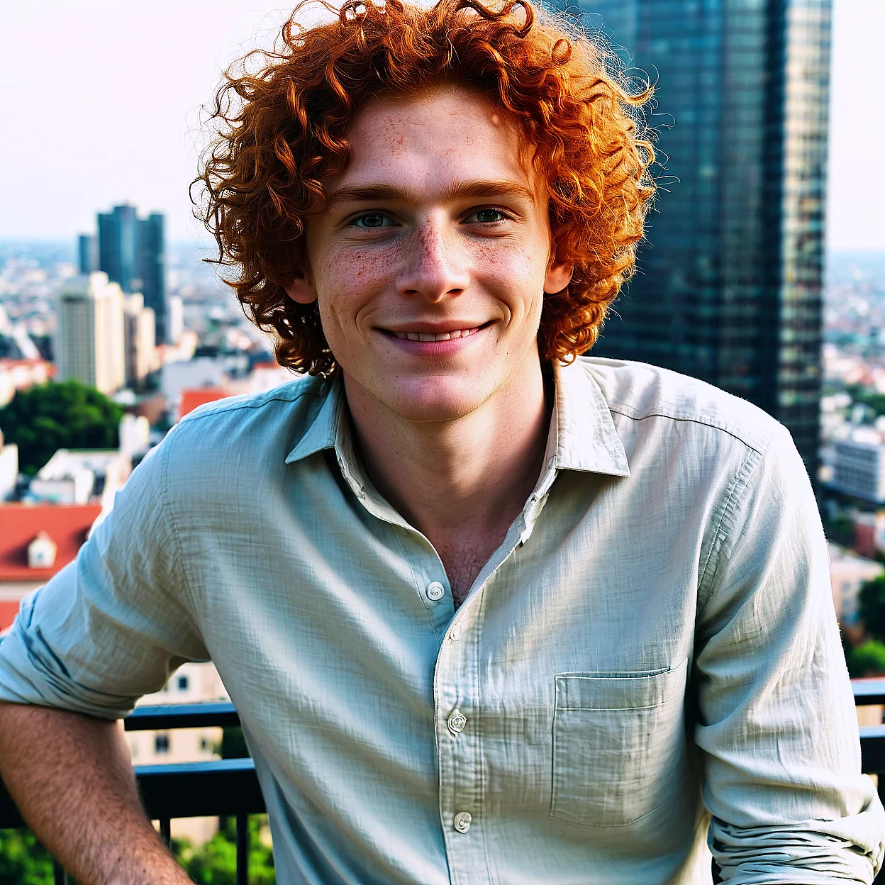 Finn Doyle — image 3/5, Gentil AI character on HoneyChat