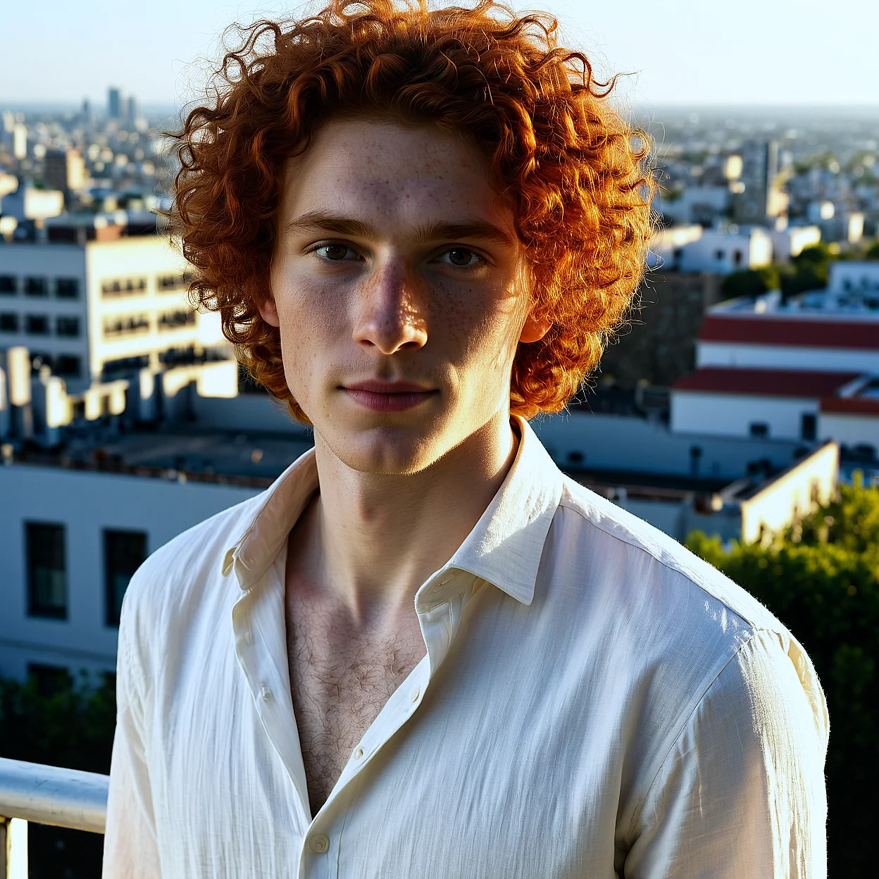 Finn Doyle — image 3/5, Gentle AI character on HoneyChat