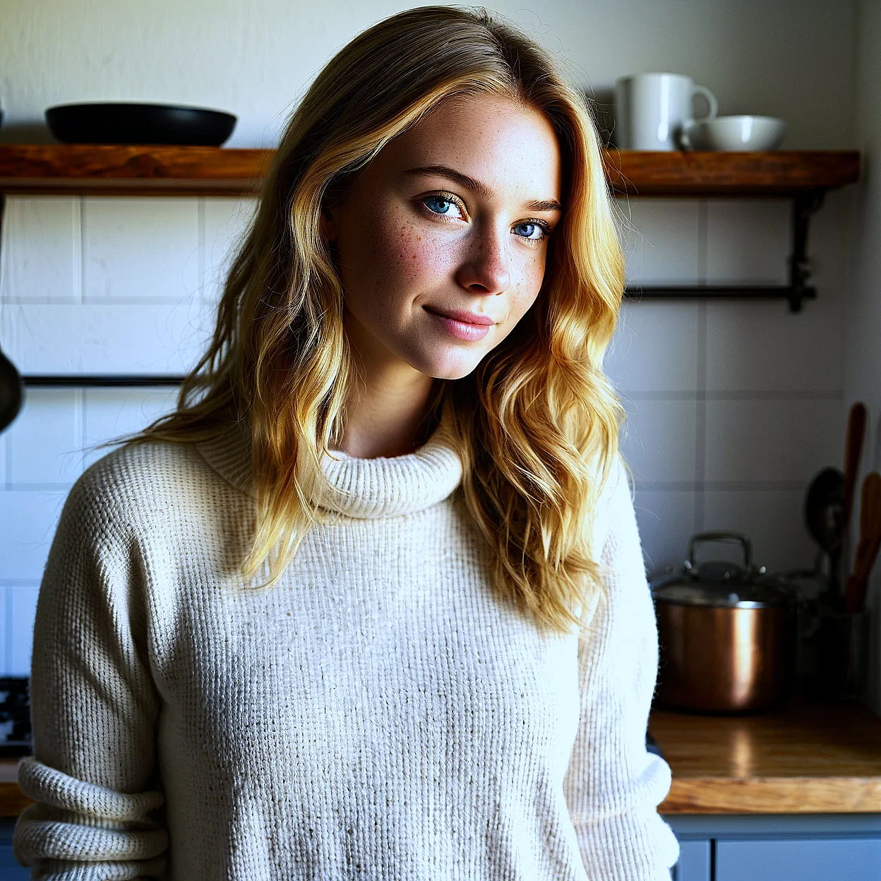 Freya Lind — image 2/5, Introvertida AI character on HoneyChat