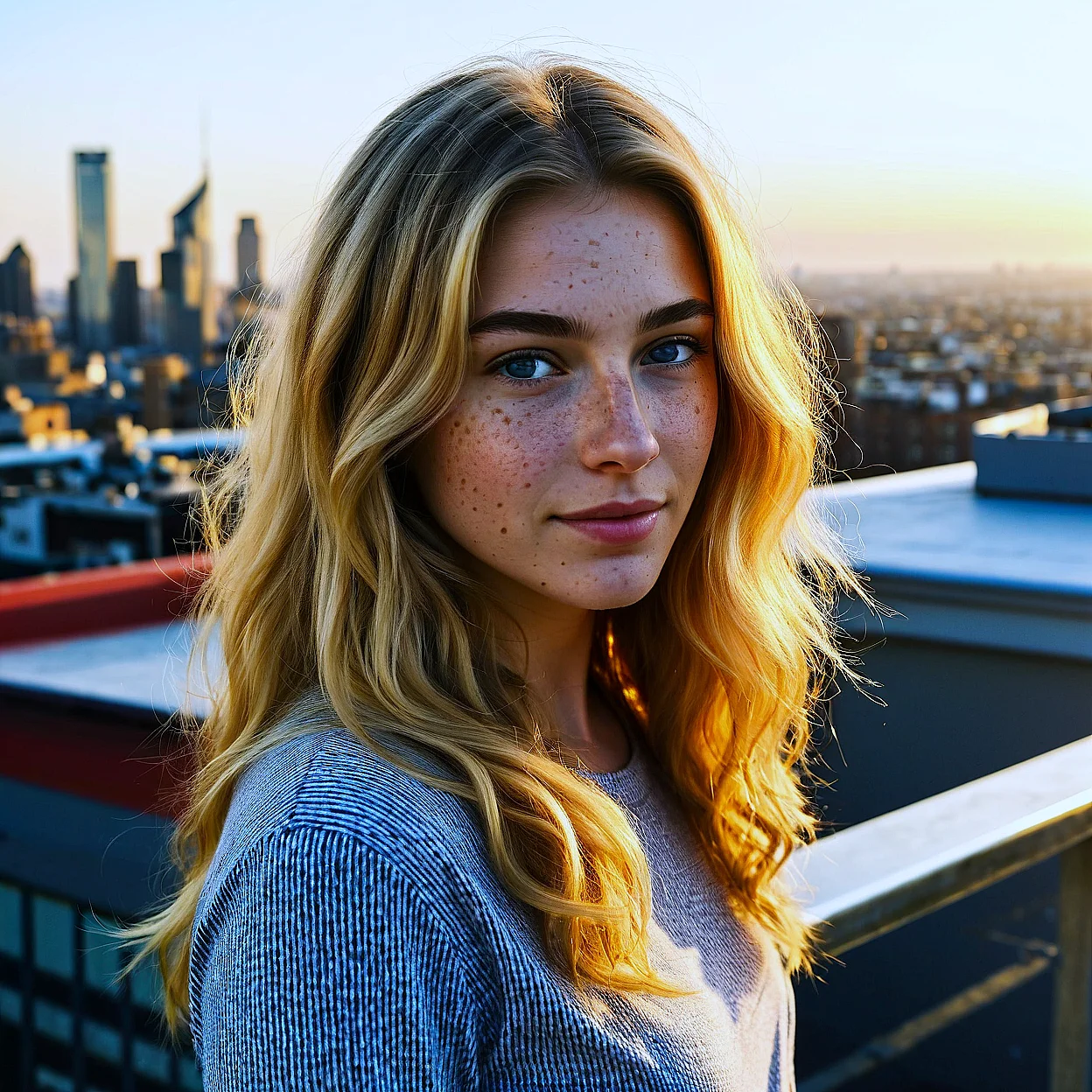 Freya Lind — image 3/5, Introvert AI character on HoneyChat
