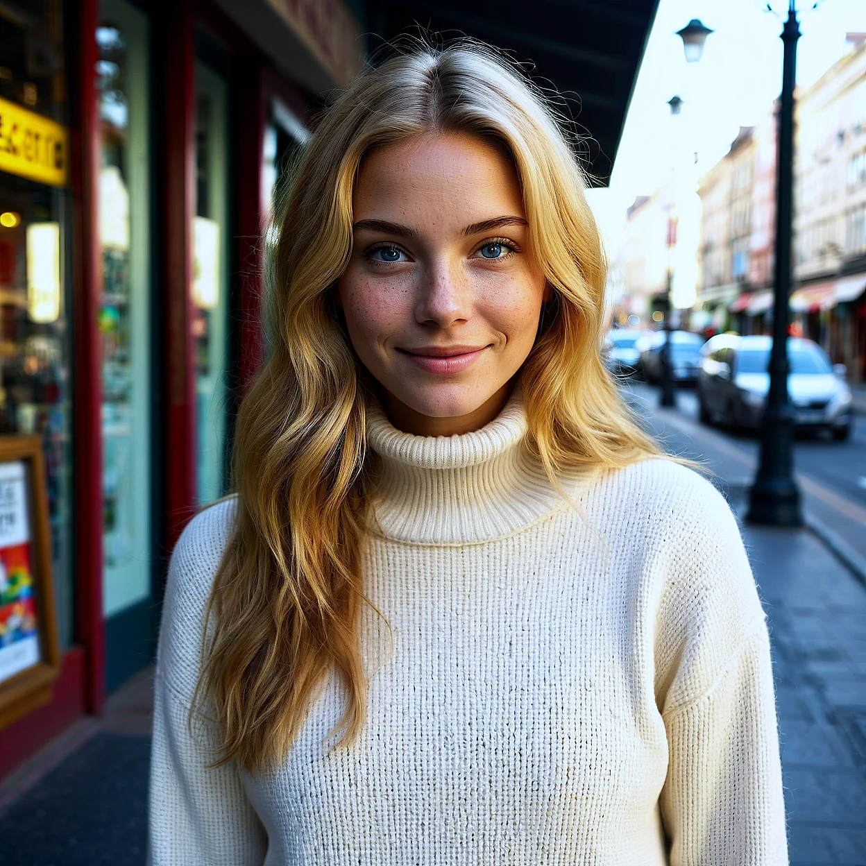 Freya Lind — image 3/5, Introvert AI character on HoneyChat