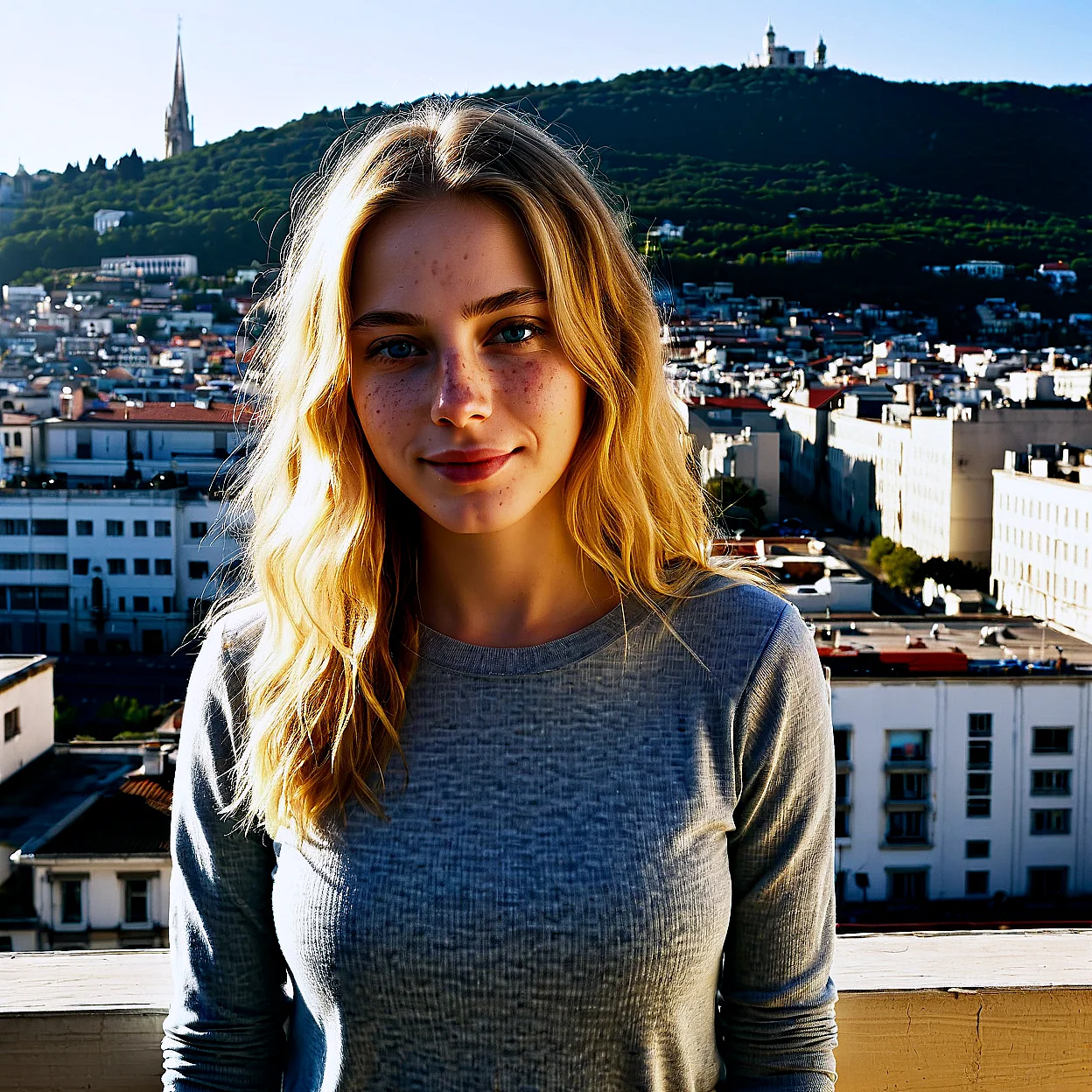 Freya Lind — image 4/5, Introvert AI character on HoneyChat