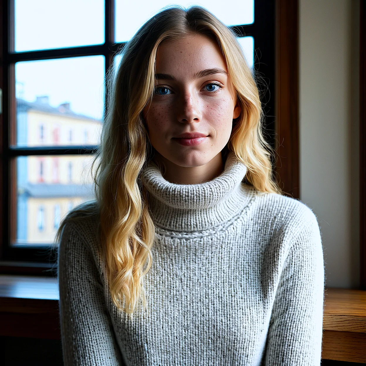 Freya Lind — image 2/5, Introvert AI character on HoneyChat